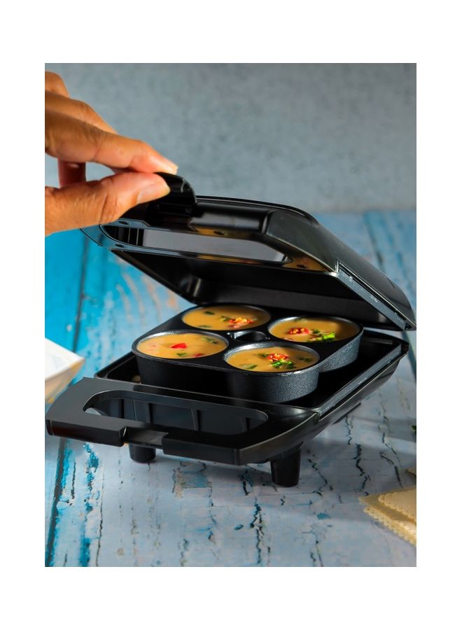 GEEPAS - Non-Stick 4 Egg Bite Maker | Cool Touch Handles & Skid -Resistance Feet Black - Image 1