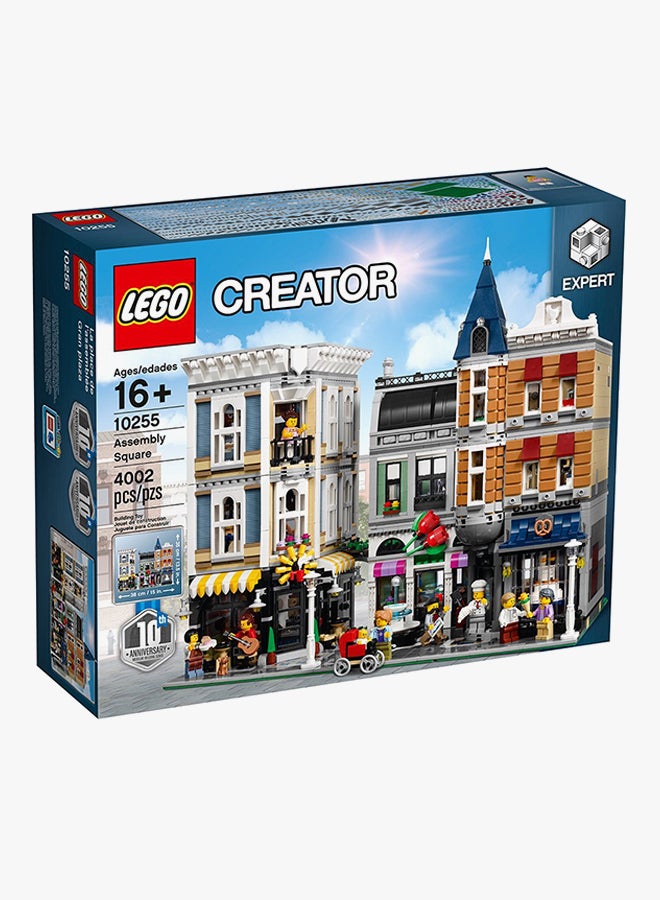 LEGO - 10255 Creative Unique Modular Building Set With The Assembly Square for Kids 16+ Years - Image 1