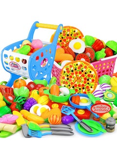 25-pieces Creative Kitchen Pretend Play Toy Set With Non-toxic Material for Kids 12x12x10cm - v1648653071/N16129662A_2