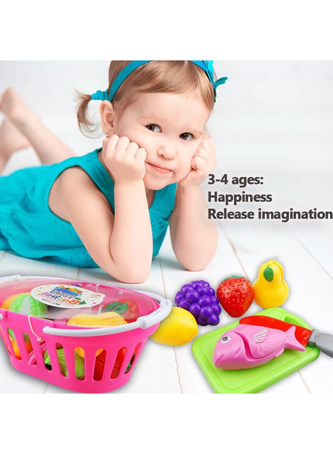 CYTHERIA - 25-pieces Creative Kitchen Pretend Play Toy Set With Non-toxic Material for Kids 12x12x10cm - Image 1