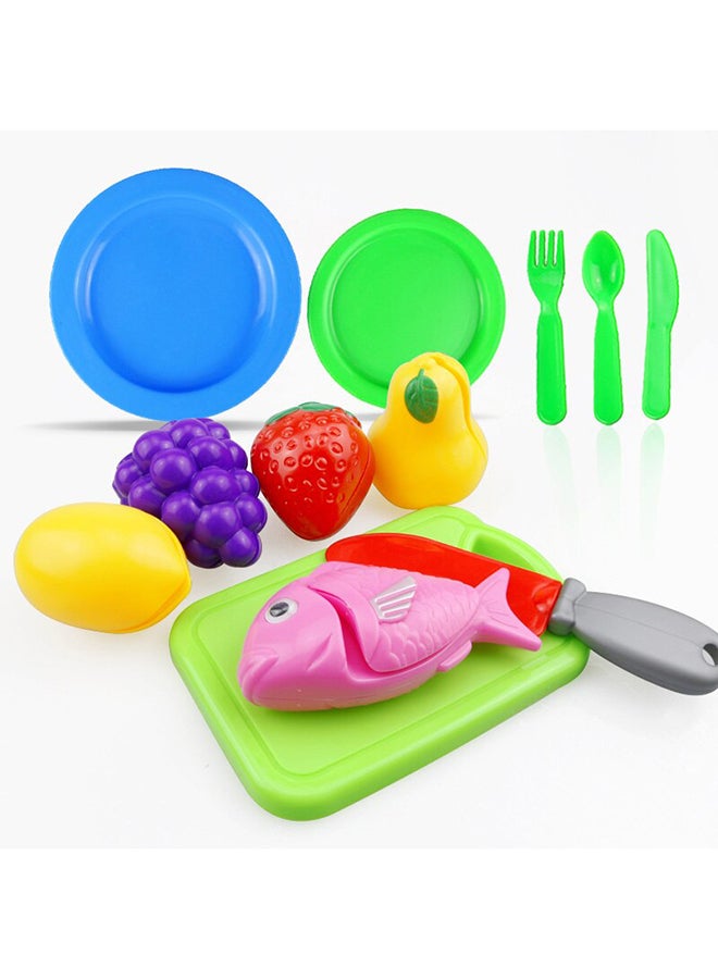 CYTHERIA - 25-pieces Creative Kitchen Pretend Play Toy Set With Non-toxic Material for Kids 12x12x10cm - Image 1