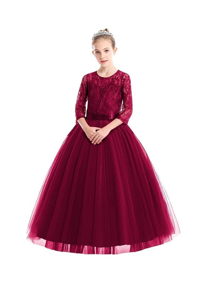 XiuWoo Princess Party Comfortable Costume Dress With High-quality Material for Girls 130cm - Image 1