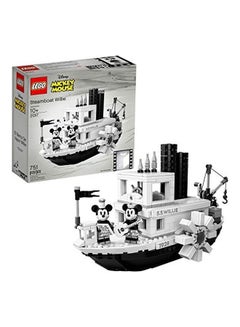 21317 751-Piece Disney Mickey Mouse Steamboat Willie Building Toy Set for Kids 10_years