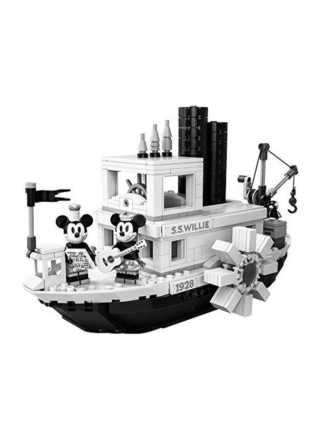 LEGO - 21317 751-Piece Disney Mickey Mouse Steamboat Willie Building Toy Set for Kids 10_years - Image 1