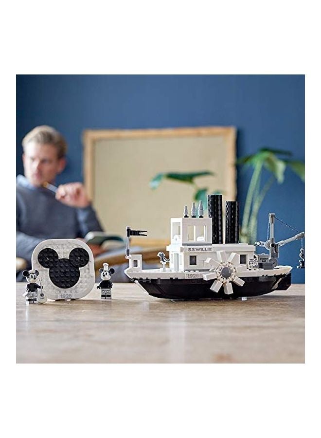 LEGO - 21317 751-Piece Disney Mickey Mouse Steamboat Willie Building Toy Set for Kids 10_years - Image 1