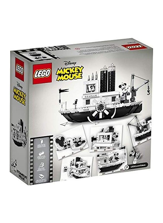 LEGO - 21317 751-Piece Disney Mickey Mouse Steamboat Willie Building Toy Set for Kids 10_years - Image 1