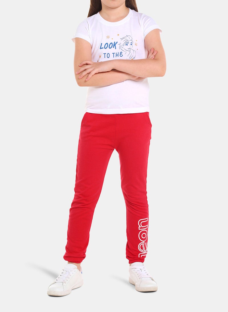 NEON Neon Frozen 2 T-Shirt Bright White  - Image 3