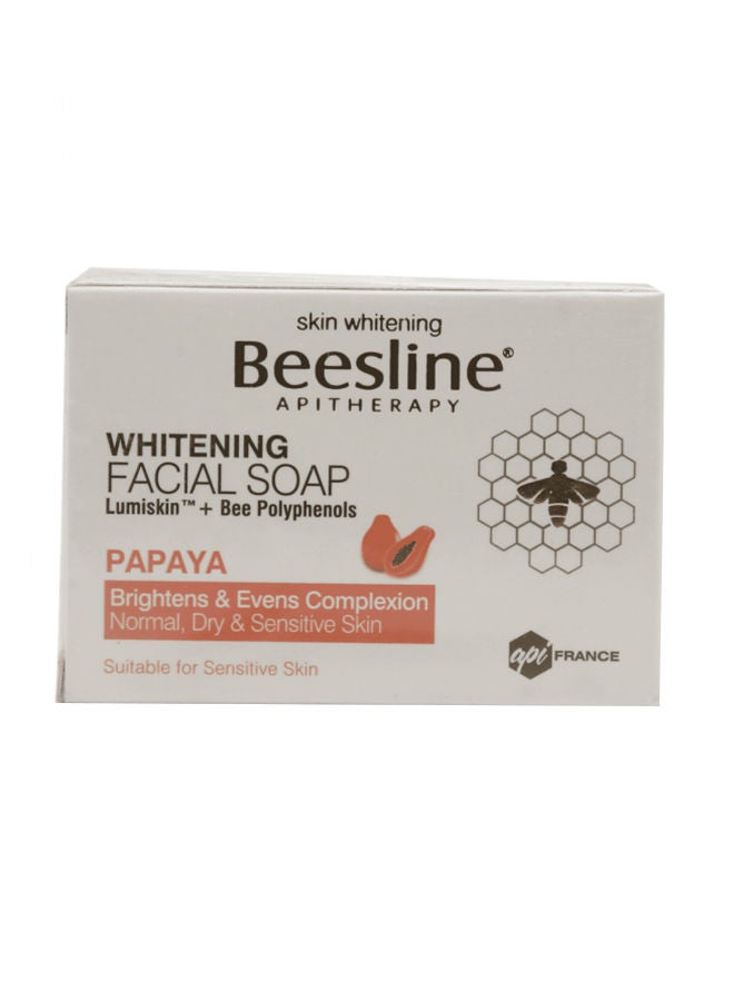 Beesline Whitening Facial Soap - Papaya 85grams - Image 2