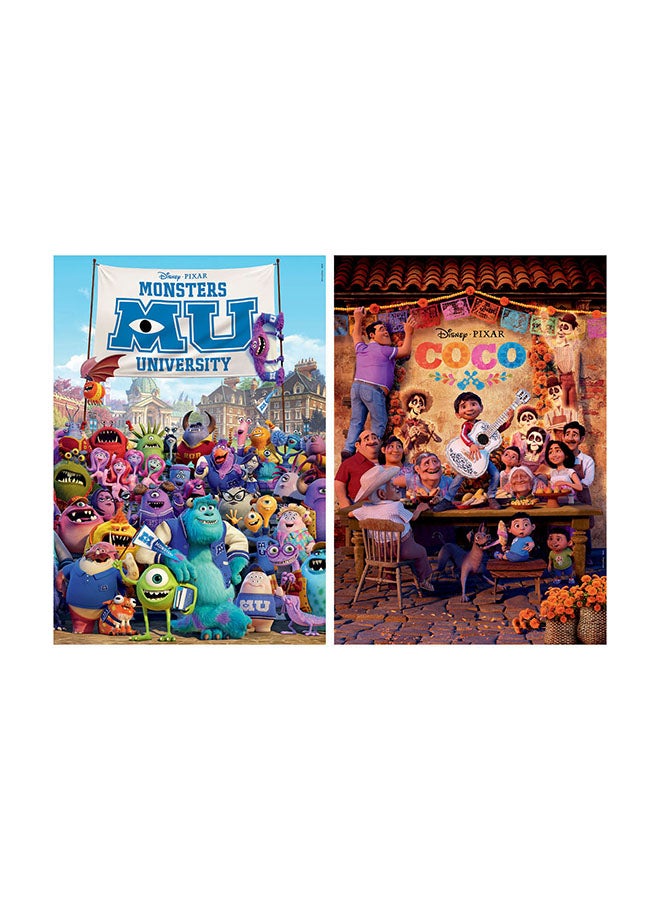 EDUCA - Pack Of 2 x 100pc of Jigsaw Puzzle 40x28cm - Image 1