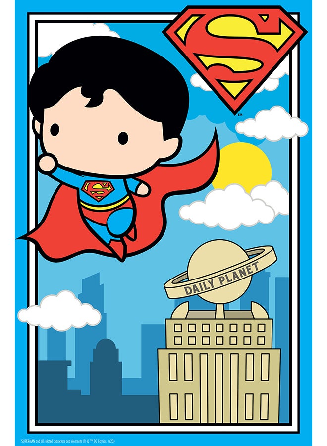 Prime 3D DC Comics  Superman 300 Pcs Puzzle With Plush - Image 2