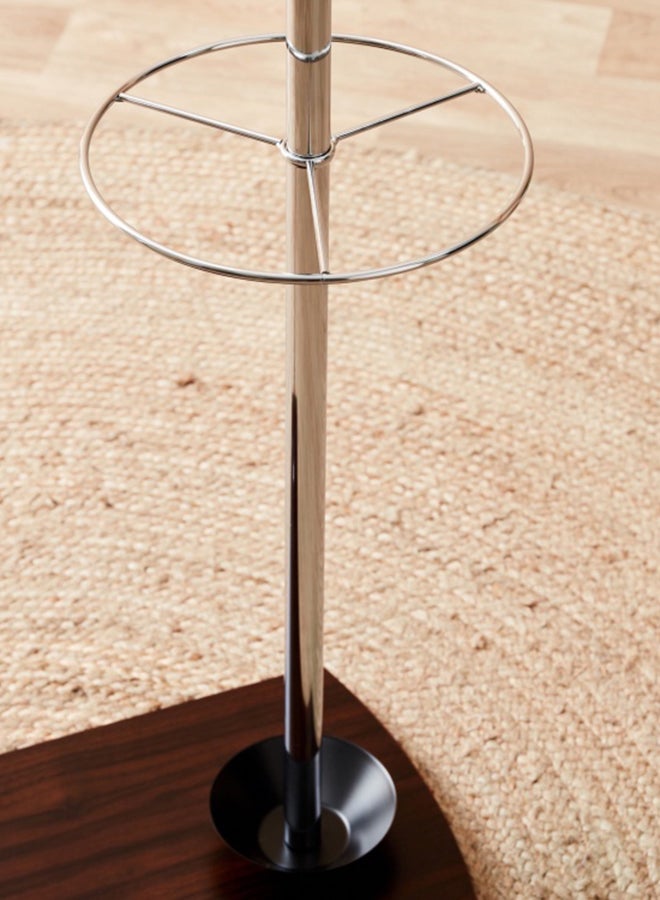 هوم بوكس علاقة ملابس ومعاطف لابيس - 60x30x177 سم فضي 60x177سم - Image 5