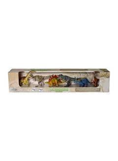Movable Joint Dino Figures Playset - Suitable for 3 years And Above. 49.50 x 10 x 9.50cm