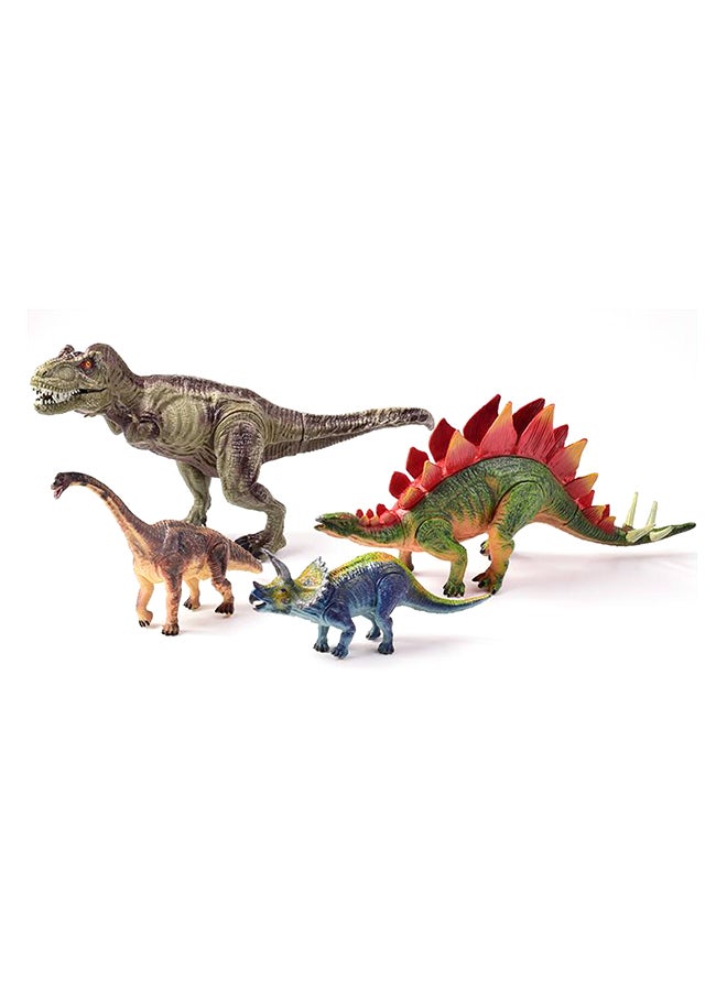 DinoMight - Movable Joint Dino Figures Playset - Suitable for 3 years And Above. 49.50 x 10 x 9.50cm - Image 1