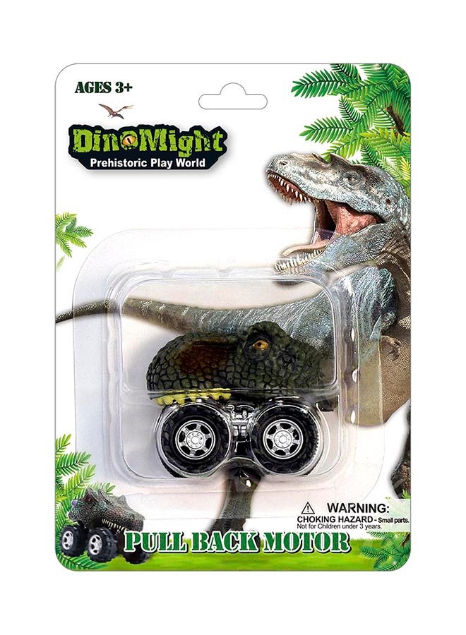 DinoMight - Dinosaur Pull Back motor - Suitable For 3 Years and Above 12.6 x 18 x 5.2cm - Image 1
