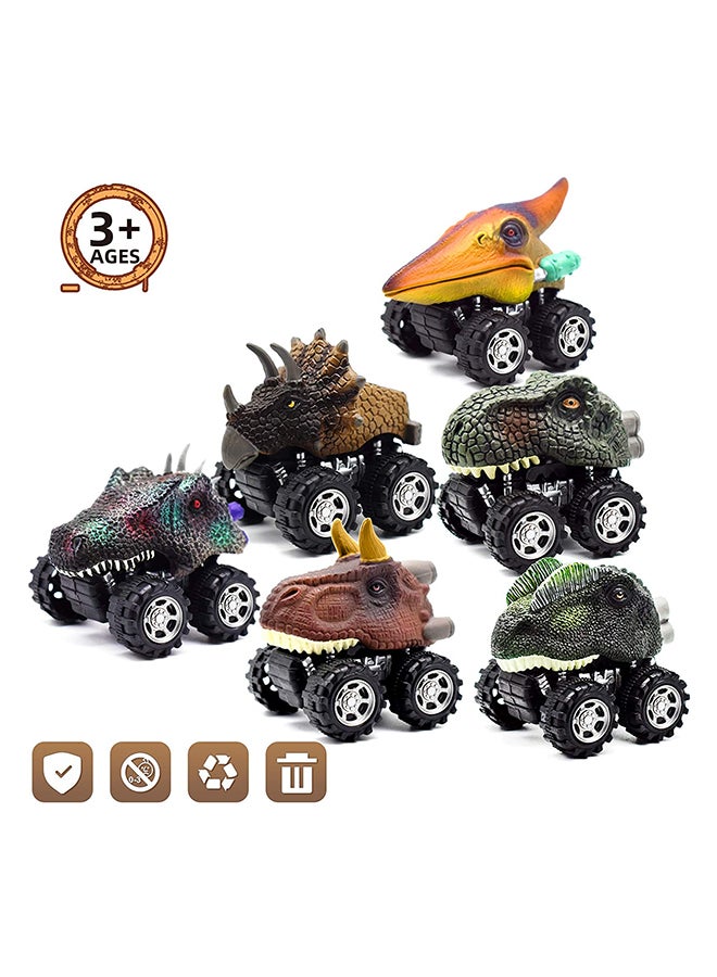 DinoMight - Dinosaur Pull Back motor - Suitable For 3 Years and Above 12.6 x 18 x 5.2cm - Image 1