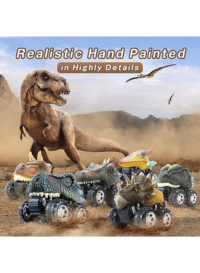 DinoMight - Dinosaur Pull Back motor - Suitable For 3 Years and Above 12.6 x 18 x 5.2cm - Image 1