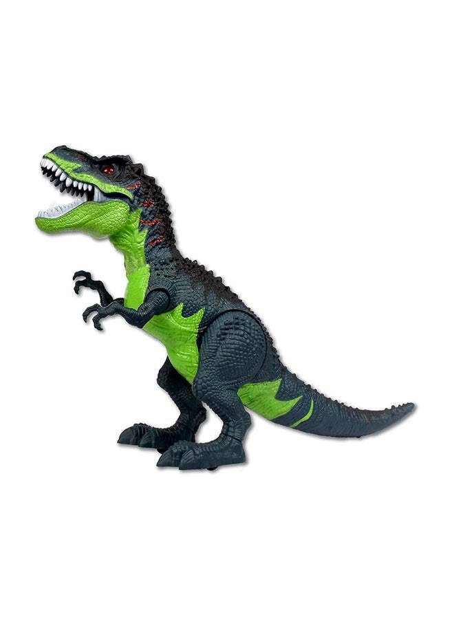 DinoMight - Vapor Breathing Dinosaur With Laying Eggs (Green) - Suitable for 3 years and above. 31 x 26 x 14cm - Image 1