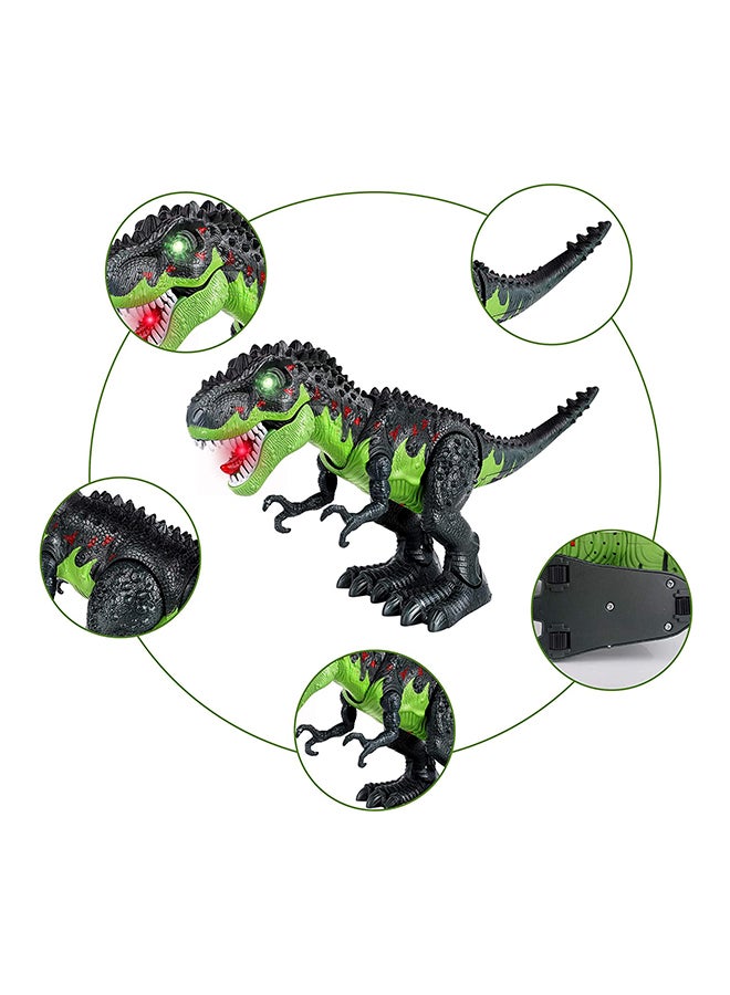 DinoMight - Vapor Breathing Dinosaur With Laying Eggs (Green) - Suitable for 3 years and above. 31 x 26 x 14cm - Image 1