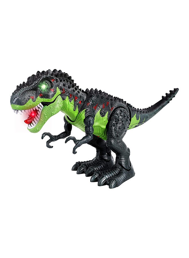 DinoMight - Vapor Breathing Dinosaur With Laying Eggs (Green) - Suitable for 3 years and above. 31 x 26 x 14cm - Image 1