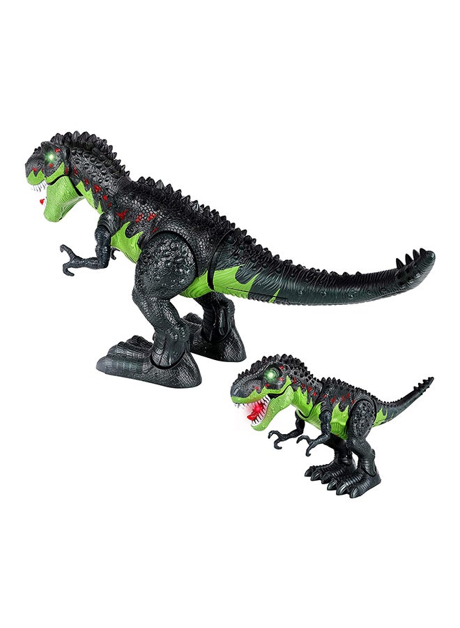 DinoMight - Vapor Breathing Dinosaur With Laying Eggs (Green) - Suitable for 3 years and above. 31 x 26 x 14cm - Image 1