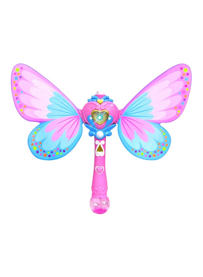 BUBBLE TOWN Butterfly Bubble Blower  (Pink) - Suitable for 3 years and above. 36 x 9.8 x 5.3cm - Image 2
