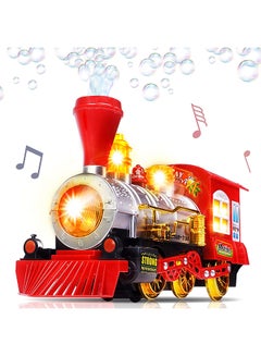BUBBLE TOWN Bubble Blowing Locomotive - Suitable for 4 years and above. 38 x 18.2 x 11.5cm  - Image 3