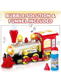 BUBBLE TOWN Bubble Blowing Locomotive - Suitable for 4 years and above. 38 x 18.2 x 11.5cm  - Image 5