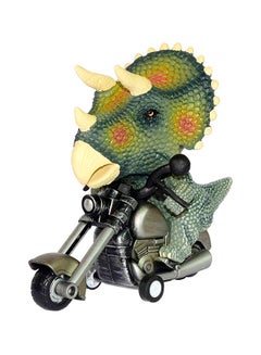 Dino Biker Friction Powered Vehicle - Suitable for 3 years and above. 37.5 x 11.5 x 27.5cm