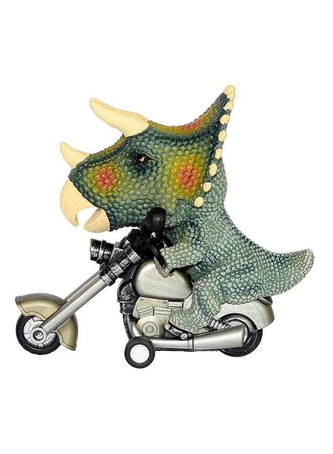 دينو مايت - Dino Biker Friction Powered Vehicle - Suitable for 3 years and above. 37.5 x 11.5 x 27.5cm - Image 1