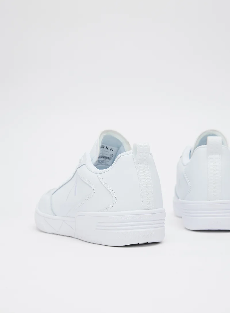 ARKK Copenhagen Visuklass Leather Sneakers White