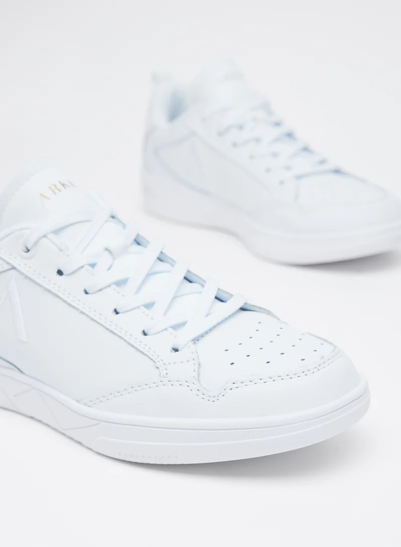 ARKK Copenhagen Visuklass Leather Sneakers White