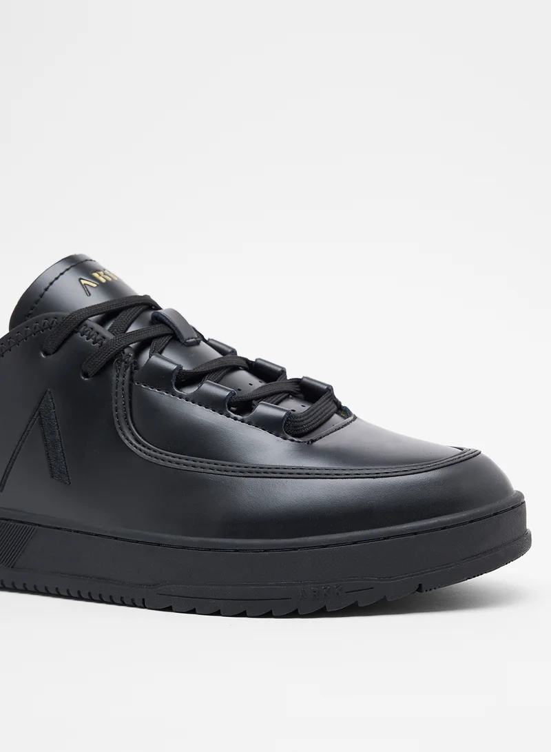 ARKK Copenhagen Proqon Leather Sneakers Black