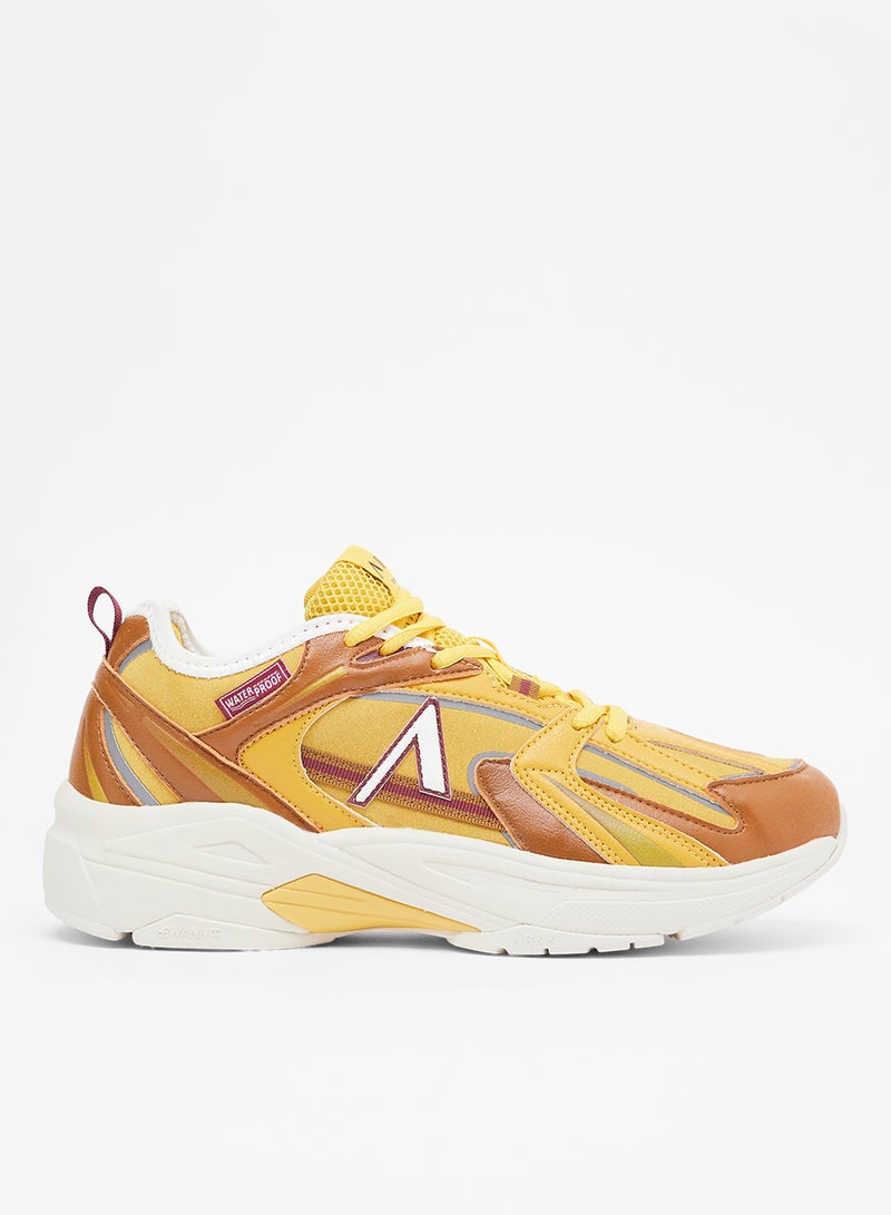 ARKK Copenhagen Oserra Suede Sneakers Yellow  - Image 1