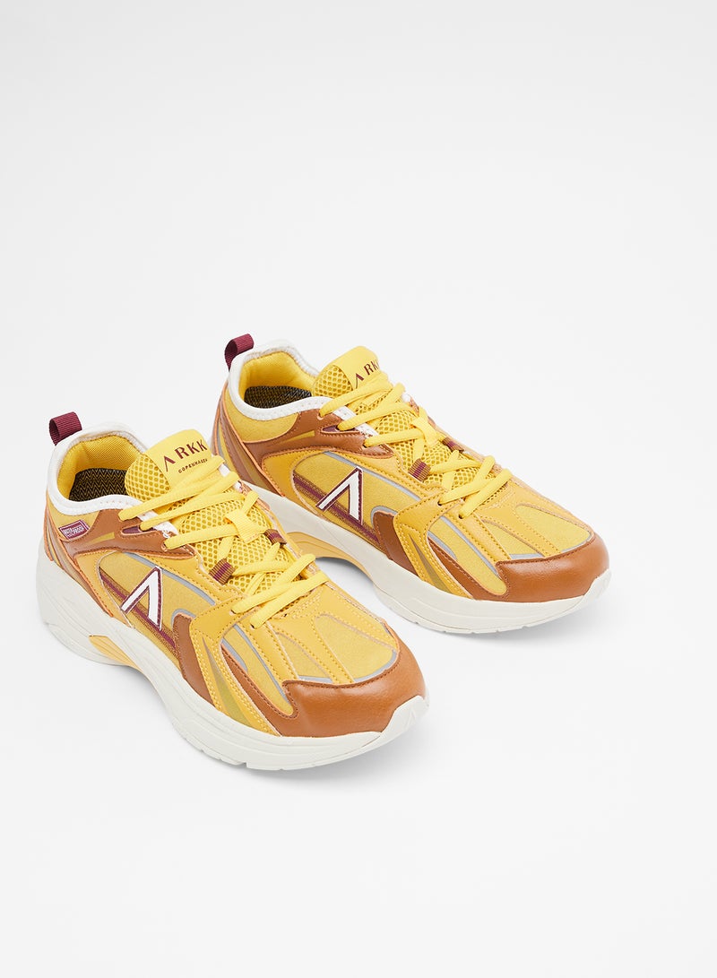 ARKK Copenhagen Oserra Suede Sneakers Yellow  - Image 2