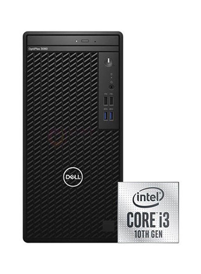 DELL - Optiplex 3090 Tower Desktop - Intel Core I3 10105 - 16 Gb Ram - 1Tb Hdd + 128 Ssd - Ubuntu Black - Image 1