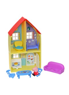 Peppa Pig Peppa  Peppa’s Adventures Peppa’s Family House Playset, Includes Peppa  figure and 6 Fun Accessories, Preschool Toy for Ages 3 and Up  - Image 3