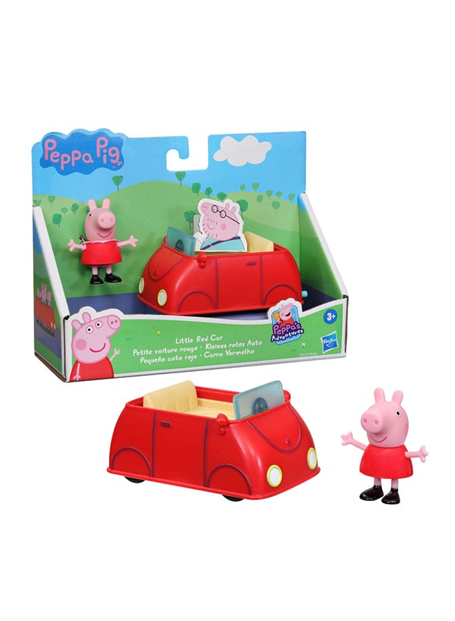 Peppa  Peppa’s Adventures Little Vehicles Little Red Car Toy with Figure, Ages 3 and Up - v1648716580/N50813697A_1