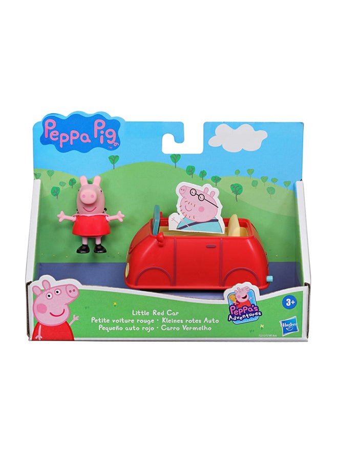 Peppa  Peppa’s Adventures Little Vehicles Little Red Car Toy with Figure, Ages 3 and Up - v1648716580/N50813697A_2