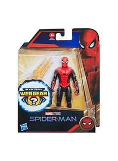 Spider-Man 6-Inch Mystery Web Gear Upgraded Black and Red Suit Spider-Man, 1 Mystery Web Gear Armor Accessory and  1 Character Accessory  - Image 2