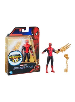 Spider-Man 6-Inch Mystery Web Gear Upgraded Black and Red Suit Spider-Man, 1 Mystery Web Gear Armor Accessory and  1 Character Accessory  - Image 1