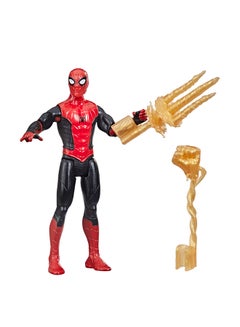 Spider-Man 6-Inch Mystery Web Gear Upgraded Black and Red Suit Spider-Man, 1 Mystery Web Gear Armor Accessory and  1 Character Accessory  - Image 4