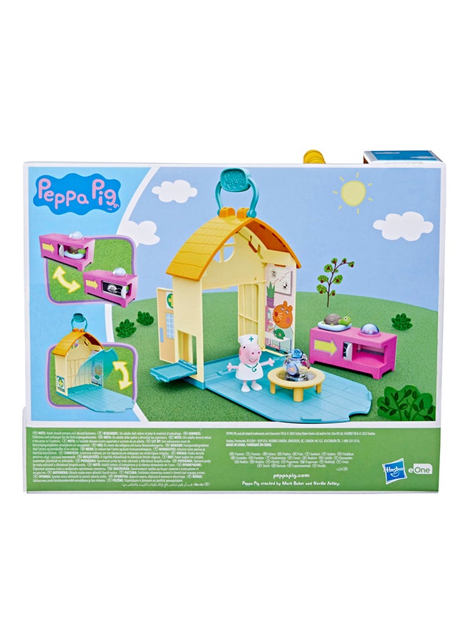 Peppa Pig Peppa  Peppa’s Adventures Peppa Visits the Vet Fun Playset Preschool Toy, Includes 1 Figure and 3 Accessories, Ages 3 and Up  - Image 2