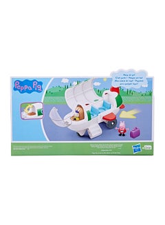 Peppa Pig Peppa  Peppa’s Adventures Air Peppa Airplane Vehicle Preschool Toy with Rolling Wheels, 1 Figure, 1 Accessory; for Ages 3 and Up  - Image 2