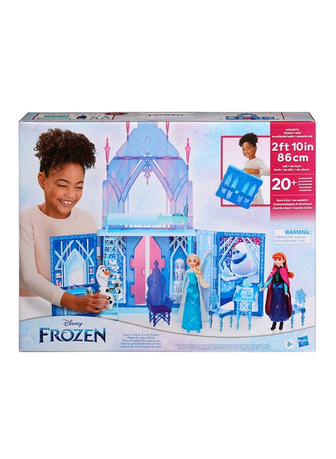 2 Elsa's Fold and Go Ice Palace, Castle Playset