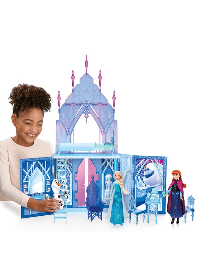 2 Elsa's Fold and Go Ice Palace, Castle Playset
