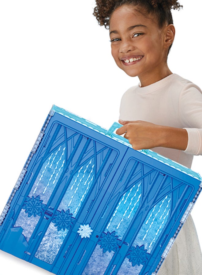 2 Elsa's Fold and Go Ice Palace, Castle Playset