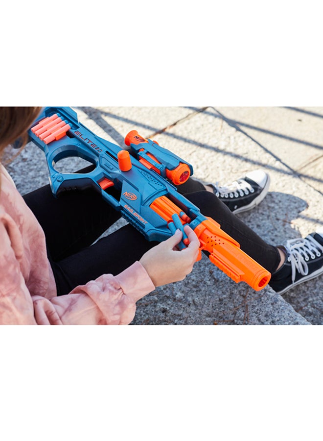 NERF - Nerf Elite 2.0 Eaglepoint RD-8 Blaster, 8-Dart Drum, Detachable Scope and Barrel, 16 Official Nerf Elite Darts, Bolt Action - Image 1