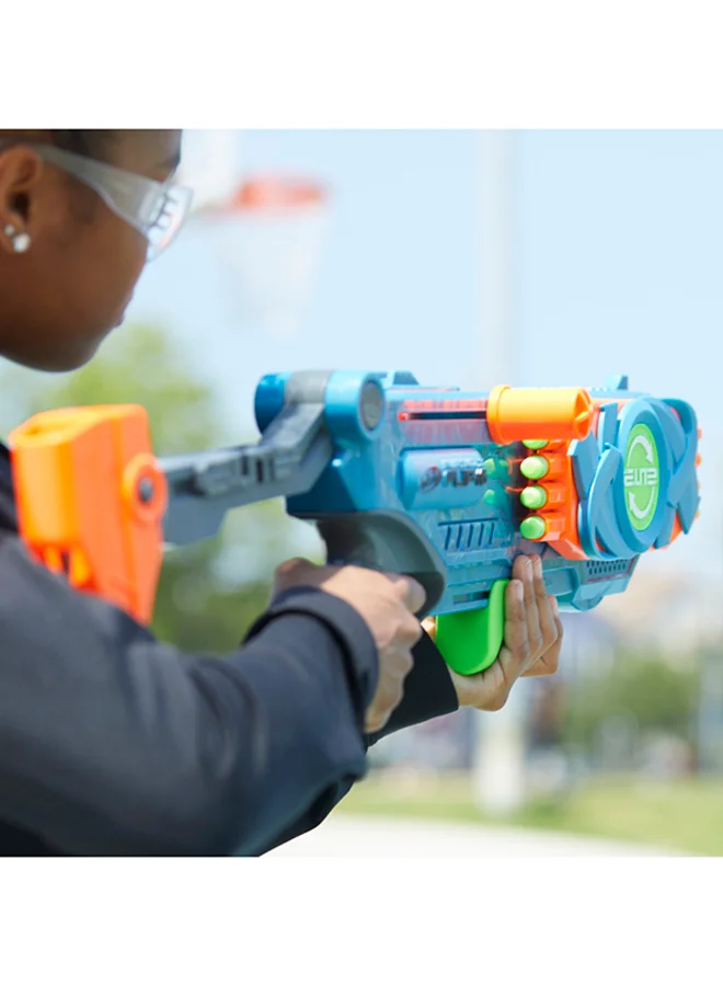 NERF Nerf Elite 2.0 Flipshots Flip-16 Blaster with 16 Dart Barrels, 16 Nerf Elite Darts
