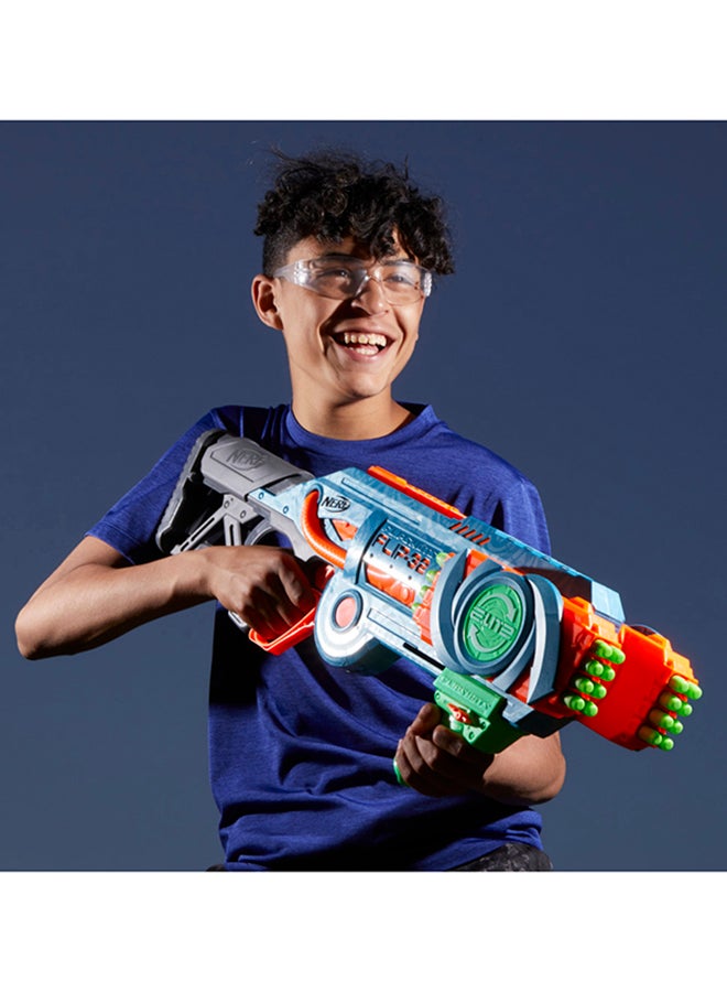 NERF - Nerf Elite 2.0 Flipshots Flip-32 Blaster with 32 Dart Barrels, 32 Nerf Elite Darts - Image 1