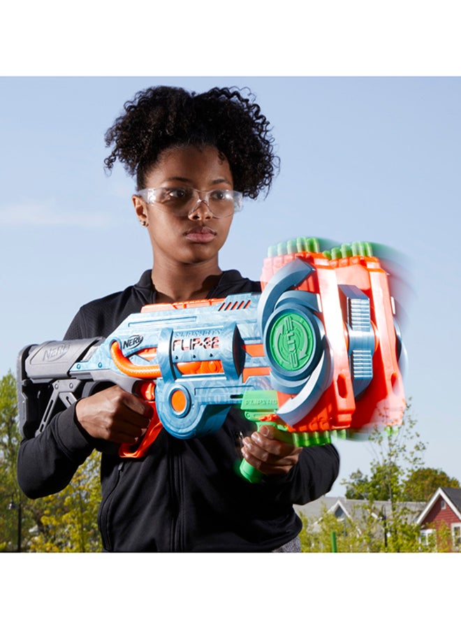 NERF - Nerf Elite 2.0 Flipshots Flip-32 Blaster with 32 Dart Barrels, 32 Nerf Elite Darts - Image 1